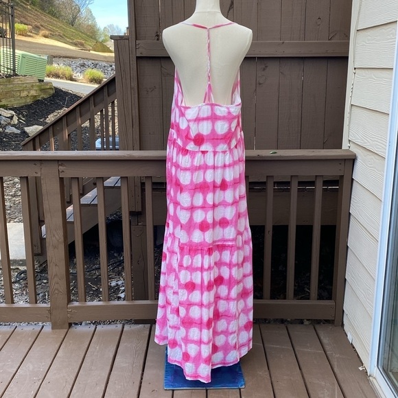 ANTHROPOLOGIE Maeve Geneva Tiered Maxi Dress Size XL - Picture 8 of 15